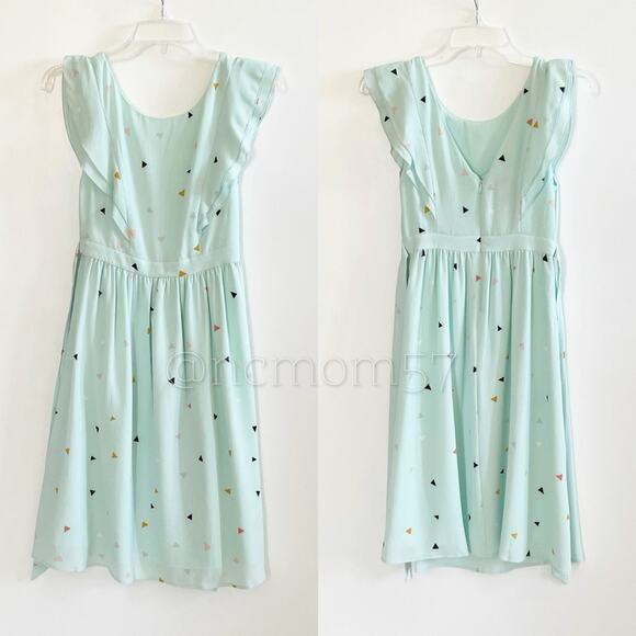ModCloth Fervour Mint A Joy To Be Blissful A-line Dress - Picture 2 of 6